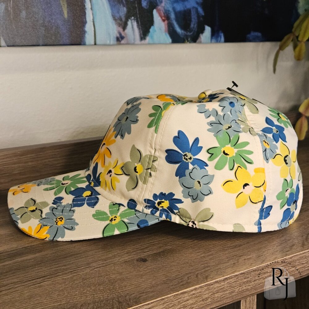 Kate Spade Floral Baseball Cap – Floral Multicolor | NWT - Picture 4 of 8